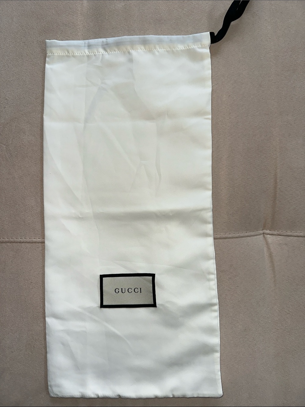 GUCCI Drawstring Dustbag - Like New - 17” x 8.5” - Authentic